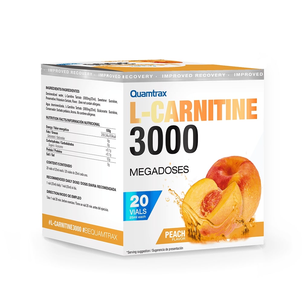 l carnitina quamtrax L-carnitina 3000 max  l carnitine 3000 quamtrax -