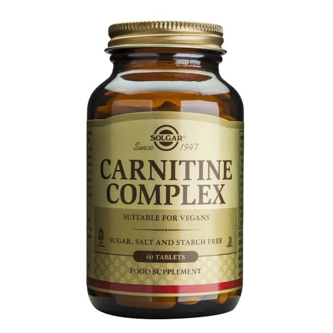 solgar acetyl l carnitine 250 mg Complex Blue Crystal Vitality Face vitality increase Size:1000 mcg/ml - 10 ml x 5