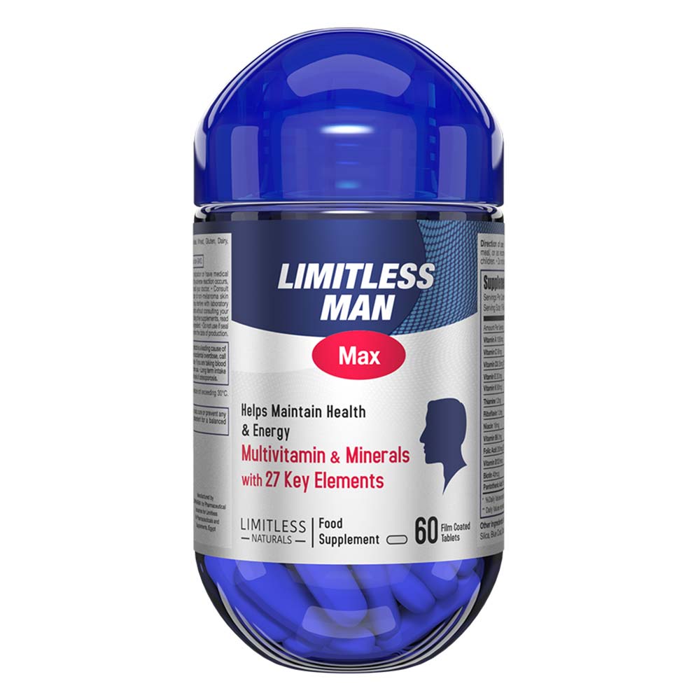 Limitless Folate Limitless Man Multivitamin & Minerals | Dr. Nutrition UAE