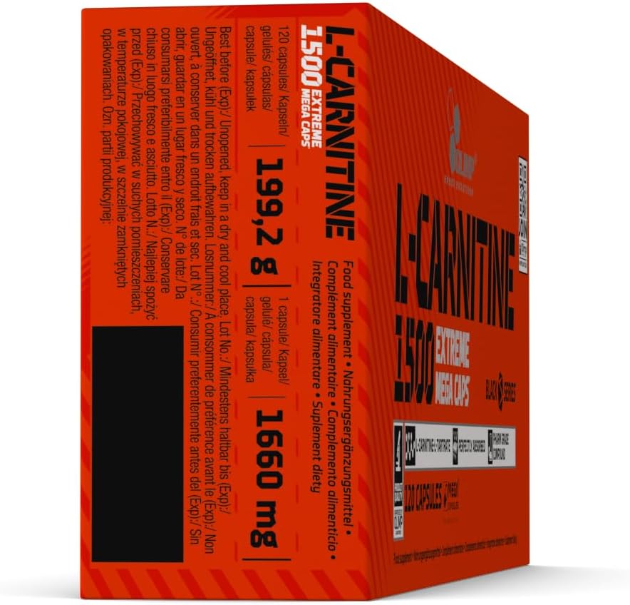olimp l carnitine 1500 extreme L-CARNITINE + BCAA + THERMO SPEED + HMBOLON - 120/240 Caps -Muscle Carnitine mega caps from Olimp Supplements Buy Olimp L-Carnitine Extreme 1500