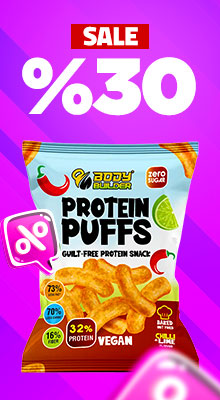body builder protein puff