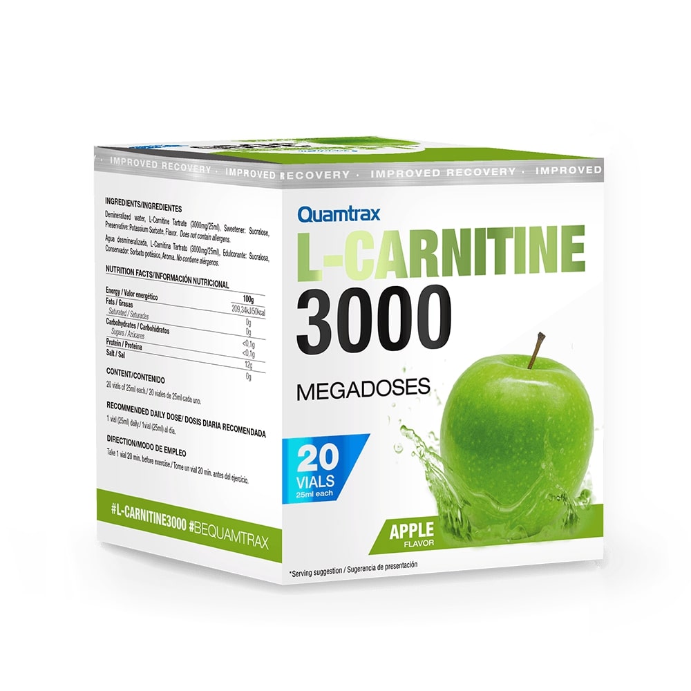 l carnitine 3000 quamtrax L-carnitine Magadoses vegetable cellulose